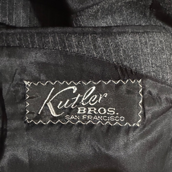 Lanvin Charcoal Pinstripe Blazer - Picture 7 of 9